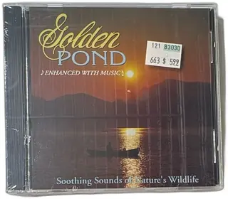 Golden Pond Enhanced With Music CD 1992 Silver Bells Soothing Nature Sounds