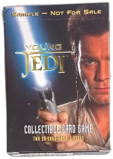 Star Wars Young Jedi Collectible Card Game Sample Not For Sale Decipher 1999