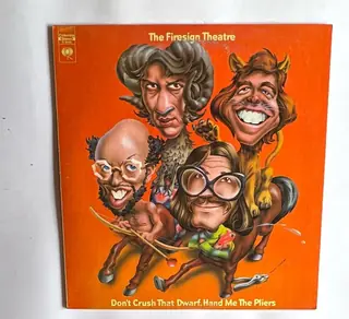 Firesign Theatre Dont Crush That Dwarf Hand Me The Pliers Vinyl LP Columbia 1970