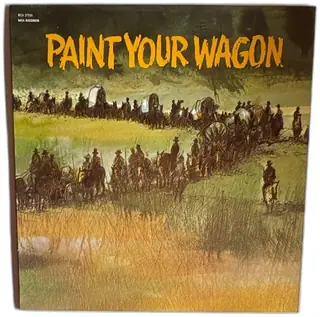 Paint Your Wagon Soundtrack Vinyl LP 1980 MCA Records Clint Eastwood Lee Marvin