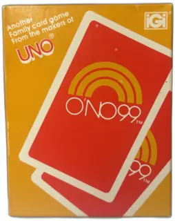 O'NO 99 Vintage 1982 Card Game by International Games Complete