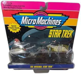 Micro Machines Star Trek Original Series Collection 1 Galoob 65825 1993 MOC