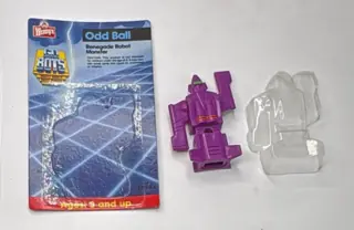 1986 Tonka GoBots Wendy’s Odd Ball Renegade Robot Monster Purple Figure