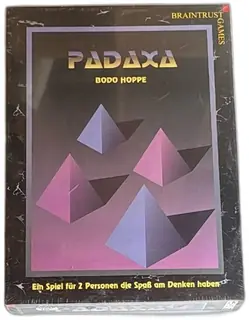 Padaxa Braintrust Games 1996 Bodo Hoppe German Strategy Board Game Sealed