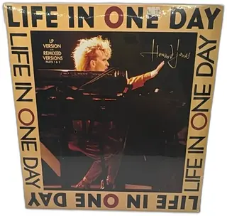 Howard Jones Life In One Day Vinyl LP 1985 WEA Records Remixed Version