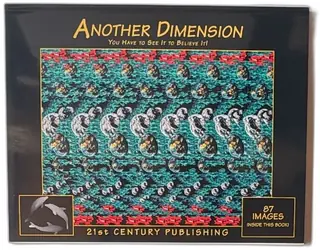 Another Dimension 3D Stereogram Book 87 Images 1994 Steve Perry 21st Century