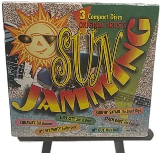 Sun Jamming 3 CD Box Set Madacy 1997 Surf Rock Hits Original Artists Sealed