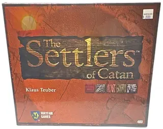 1996 Settlers Of Catan Sealed Mayfair Games Board Game Original Edition 483