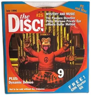 The Disc Magazine Issue 25 July 1996 PC Mac Demo CD-ROM Pandora Directive 9
