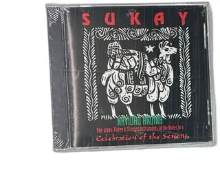 Sukay Navidad Andina CD 1993 Panpipes Flutes Stringed Instruments Andes Sealed