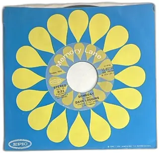 Dave Loggins Please Come To Boston Someday 45 RPM Epic Memory Lane 1974 VG