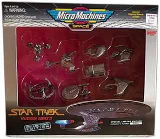 Micro Machines Star Trek Television Series II Space Collectors Edition Set