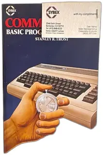 Commodore 64 Basic Programs In Minutes 1984 Sybex Stanley Trost Vintage Book