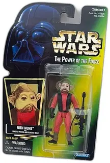Star Wars Power Of The Force Nien Nunb Kenner 1997 Action Figure Collection 2 MO