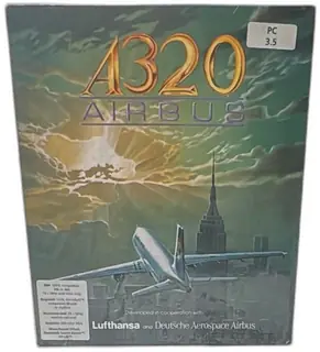 A320 Airbus USA Edition PC IBM 3.5 Disk Flight Simulator New Sealed Box 1993