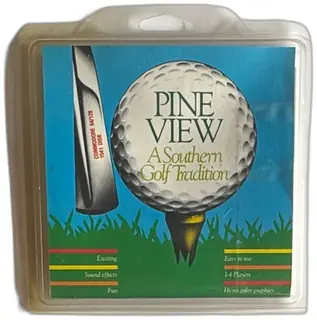 Pine View A Southern Golf Tradition Commodore 64 128 1541 Disk 1 Step 1986 CIB