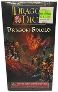 Dragon Dice Dragon Shield TSR 1995 Sealed Box Spell Cards Counters Booklet