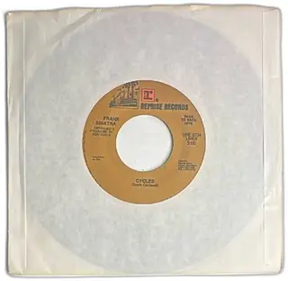 Frank Sinatra My Way Cycles 7 Inch 45 RPM Reprise Records GRE 0734 VG Vinyl Single