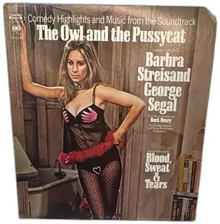 The Owl And The Pussycat LP Soundtrack Barbra Streisand George Segal Columbia S30401