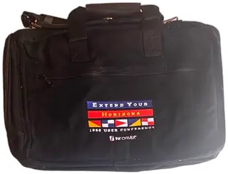 Informix Extend Your Horizons 1996 User Conference Black Laptop Bag Shoulder Strap