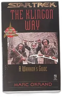 Star Trek The Klingon Way A Warriors Guide Marc Okrand 1996 Pocket Books English Klin