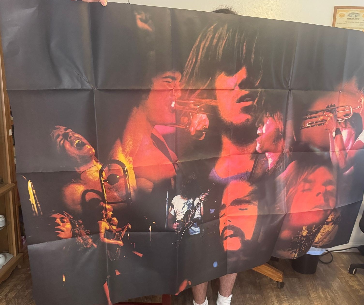 Vintage Tower Of Power 1970s Large Concert Poster By Fred Lombardi — photo 15 of 15