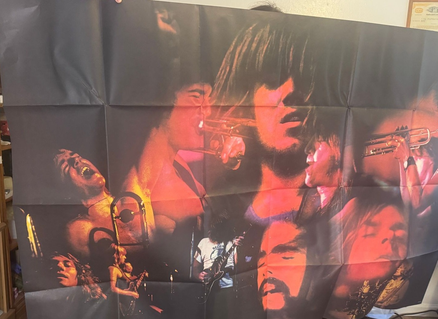 Vintage Tower Of Power 1970s Large Concert Poster By Fred Lombardi — photo 14 of 15