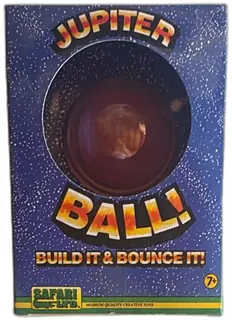 Safari Ltd Jupiter Ball Build It Bounce It Science Toy Kit 1994 Vintage New Boxe