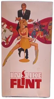 In Like Flint 1991 FoxVideo Factory Sealed VHS James Coburn Classic Spy Movie