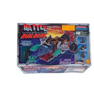 1996 Toy Biz Battle Builders System 2000 SkyRaider Hard Drive MISB Vintage Set
