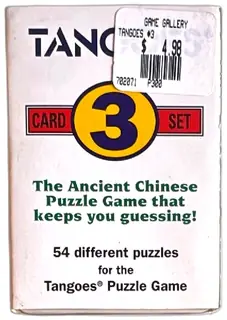 Tangoes Card Set 3 Puzzle Deck 54 Different Puzzles Ancient Chinese Game Rex Games
