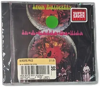 Iron Butterfly In A Gadda Da Vida CD ATCO Records Super Saver Series Sealed