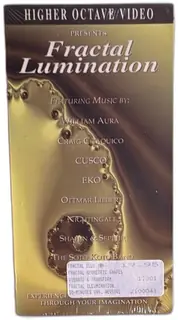 Fractal Lumination VHS 1994 Higher Octave Video Sealed Visual Music Film