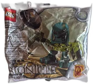 LEGO Bionicle Turaga Nokama 2001 McDonalds Happy Meal Toy New Sealed