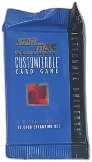 Star Trek TNG CCG Alternate Universe Limited Edition Expansion Pack Sealed