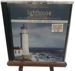 Natures Creations Lighthouse 2004 Nature Sounds CD Seascapes Tony Braasch