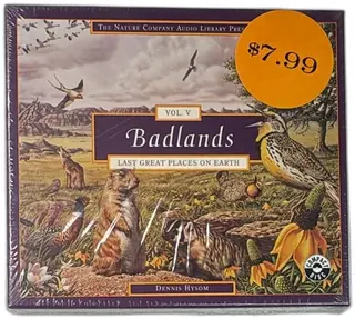 Nature Company Badlands Vol V Last Great Places On Earth CD Sealed 1990s