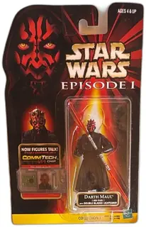 Star Wars Episode I Darth Maul Jedi Duel Double-Bladed Lightsaber Hasbro 1998