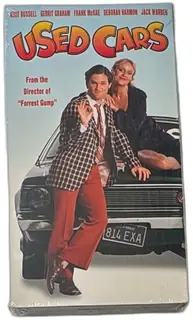 Used Cars VHS 1995 Columbia Pictures Kurt Russell Factory Sealed Vintage