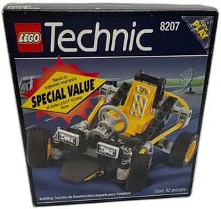 LEGO Technic 8207 Dune Buggy Special Value 1996 Sealed 82 Pieces Vintage