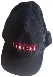 Vintage Digital Equipment Corporation Black Snapback Hat Head To Toe Adjustable