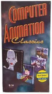 Computer Animation Classics VHS 1997 SMV Music Video Bonus Mick Jagger Hard Woma
