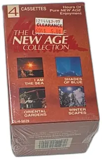 The Ultimate New Age Collection 4 Cassette Box Set Madacy Sealed 1990s