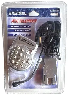 Bell Phones Mini Telephone Northwestern Bell Phones Model 28000-M2 Metallic Silver Ne