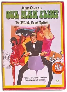 Our Man Flint DVD 2001 20th Century Fox James Coburn Spy Comedy Movie NTSC Sealed