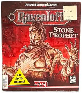 Ravenloft Stone Prophet PC Big Box Advanced Dungeons Dragons SSI 1995 Sealed