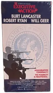 Executive Action VHS Burt Lancaster Robert Ryan 1995 Warner Bros Factory Sealed