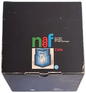 Naef Cella Swiss Made Wooden Puzzle Peer Clahsen Design 1978 Boxed