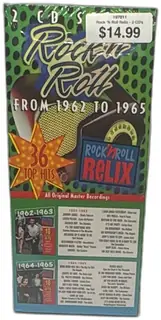Rock N Roll Relix 2 CD Set 1962 To 1965 36 Top Hits New Sealed PolyGram