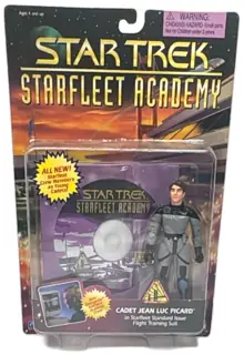 Star Trek Starfleet Academy Cadet Jean Luc Picard Figure 1996 Playmates New